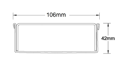 100PPSi40MTL Linear Drain