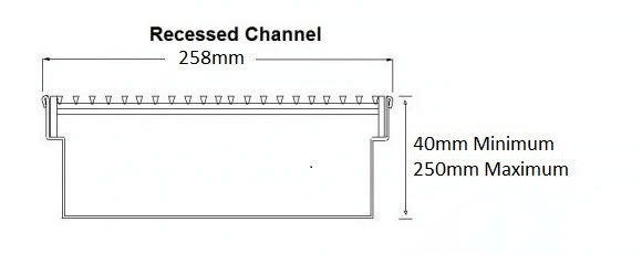 250Custom-304-B Linear Drain